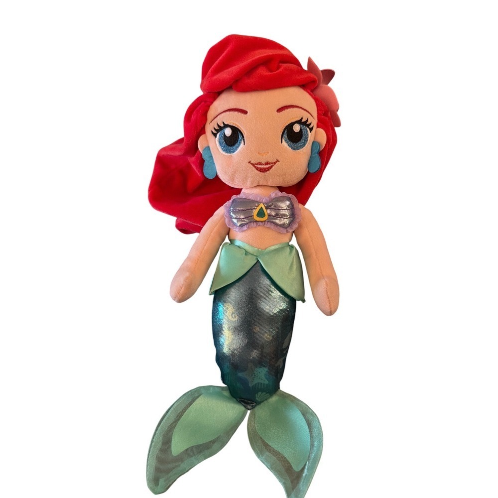 Disney The Little Mermaid Ariel Plush Doll Mermaid Princess Toy Kids